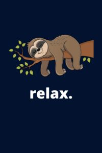 sloth relax journal